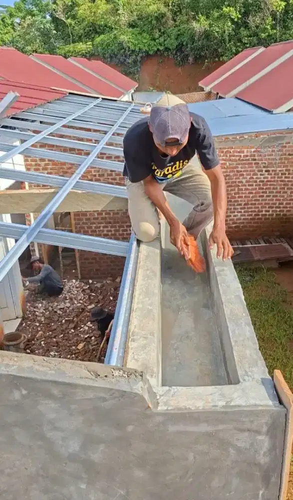 Tukang Bangunan & Renovasi. Perbaikan kebocoran atap dak Rembes