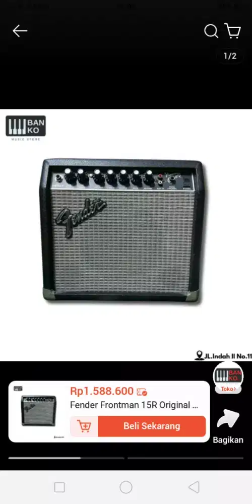 Amply Gitar fender