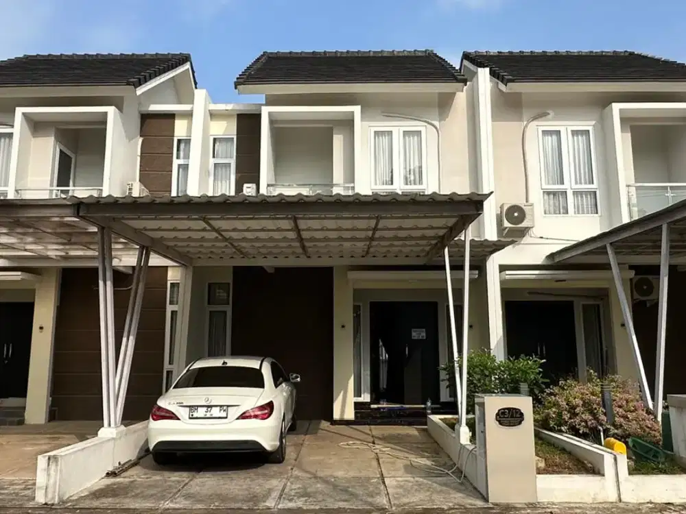 DIJUAL RUMAH TIPE CAPELLA GREEN RESORT PALEMBANG