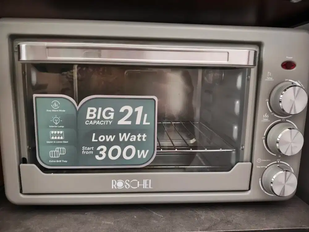 Oven roschel electric 21 liter