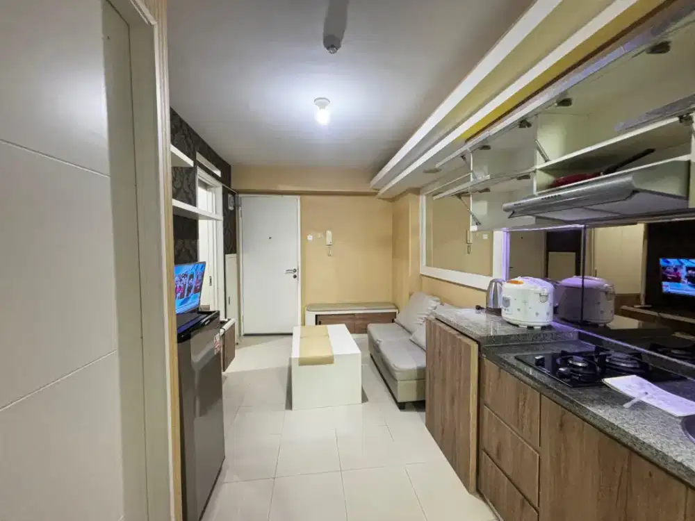 SEWA APARTEMEN BASURA TIPE 2BR FURNISH TOWER H