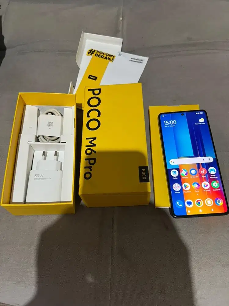 Poco M6 pro 8/256 fulset ori
