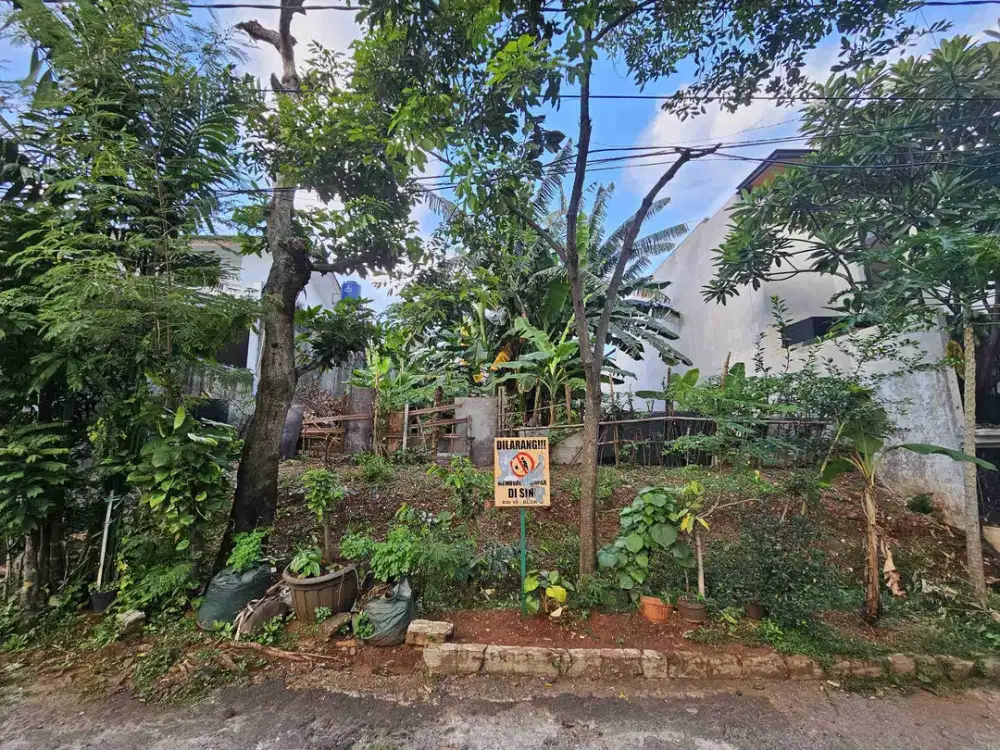 Dijual Tanah Kavling Siap Bangun Bebas Banjir di Megapolitan Cinere