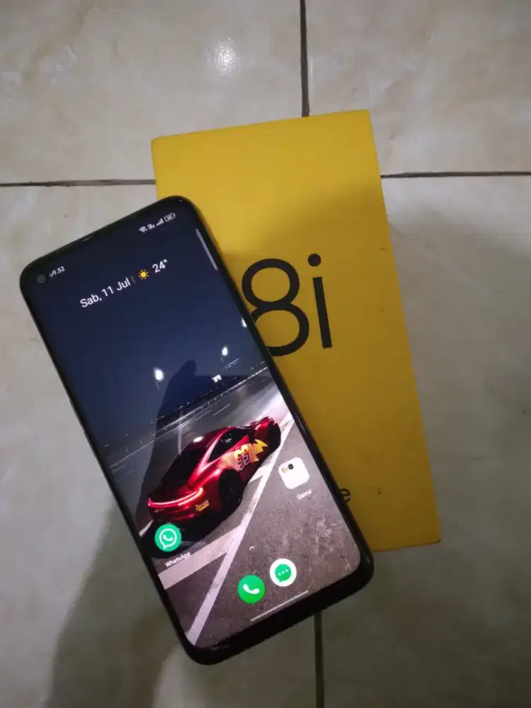 Realme 8i 4+4 64 Fullset orian