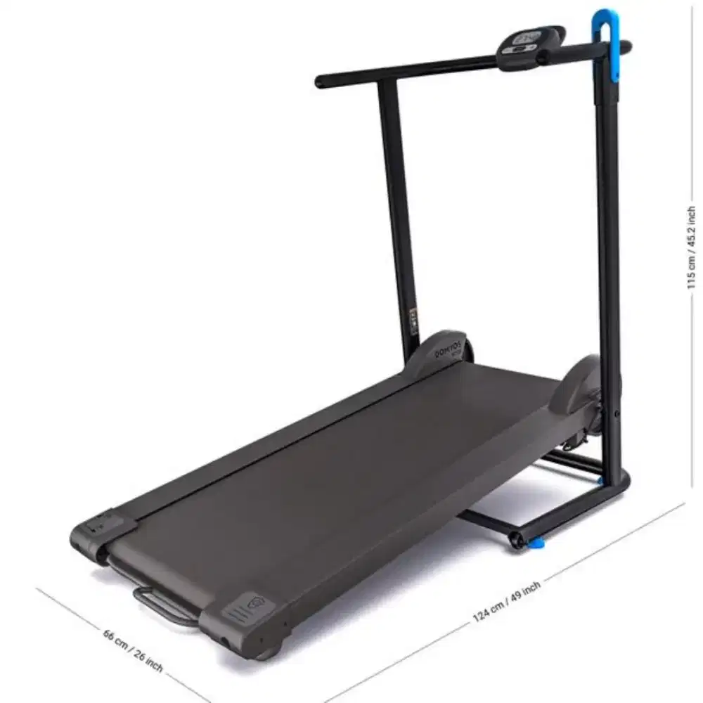Treadmill Manual Decathlon Domyos W100 - Tanpa Listrik & Hemat Tempat!