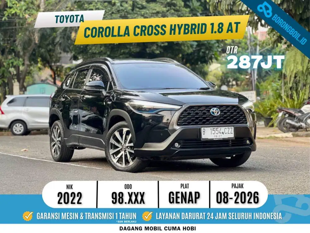 TOYOTA Corolla cross 1.8 hybrid 2022