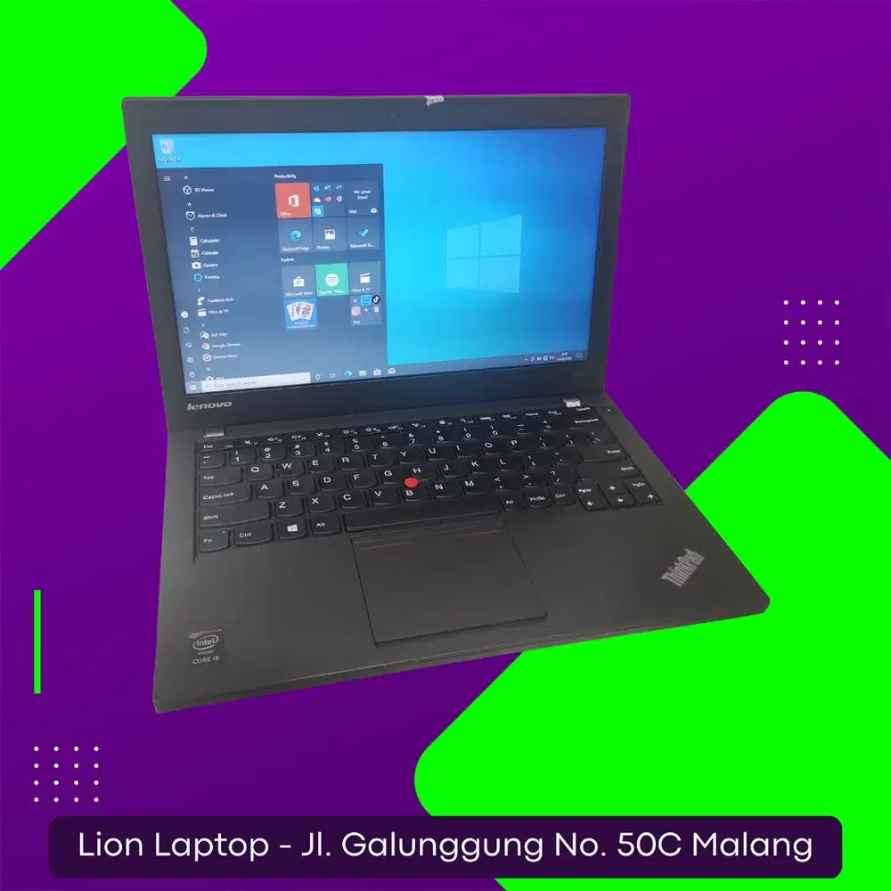 RAM 8GB SSD 256GB Core i5 Murah Lenovo Thinkpad X240 [11|07]