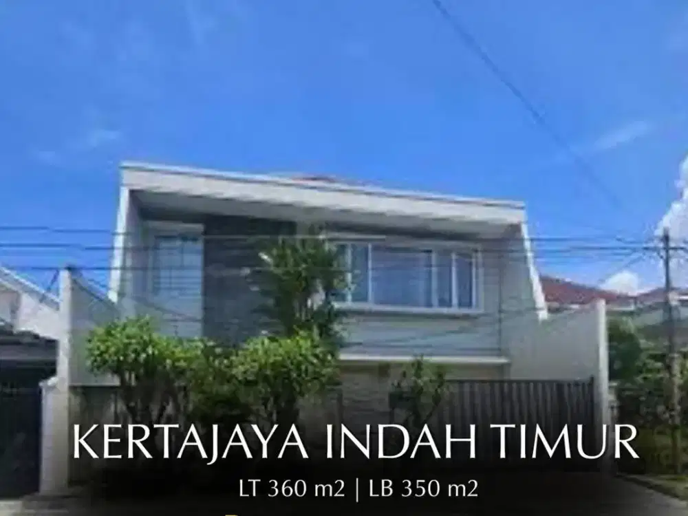 Dijual Rumah Mewah Kertajaya Indah Timur