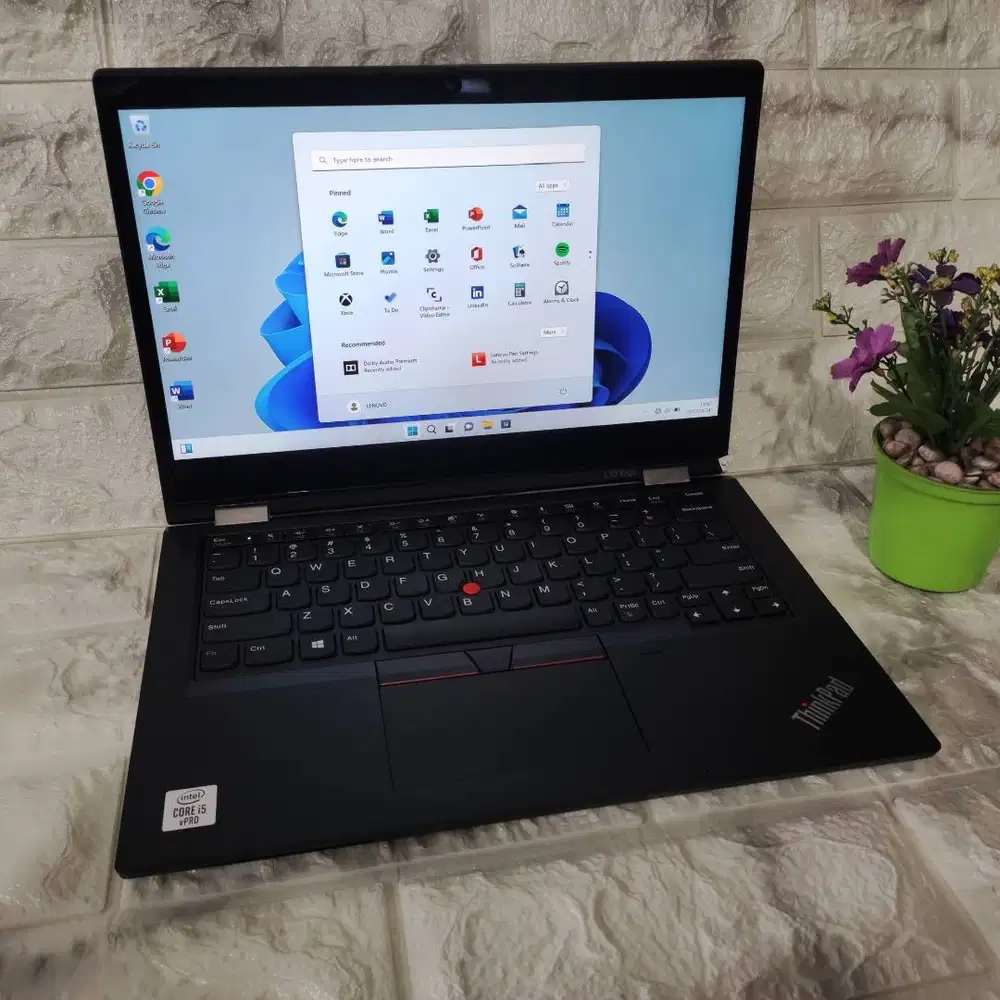 RAM 16GB Core i5 Gen10 Flip 360° SSD 256GB Lenovo Thinkpad YOGA L13 [1