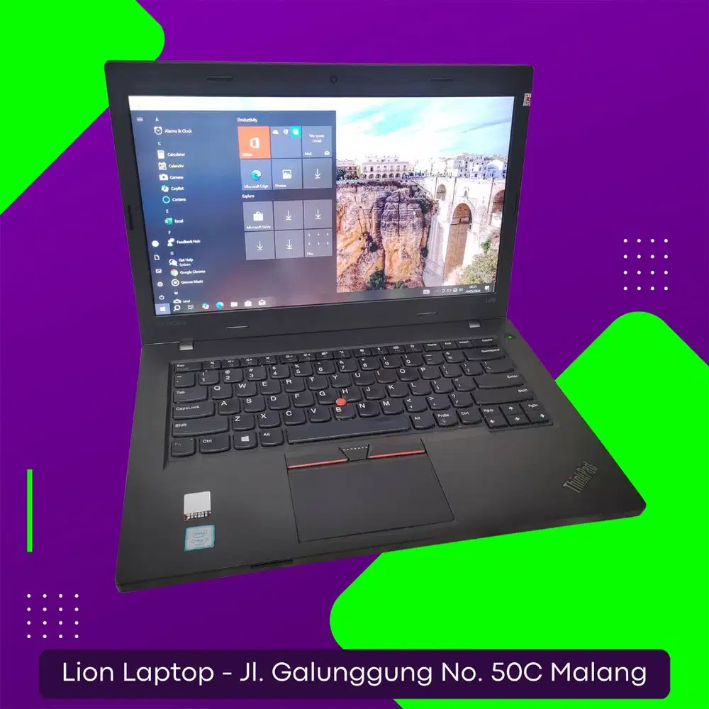 RAM 8GB Core i5 SSD Murah Lenovo Thinkpad L470 [11|07]