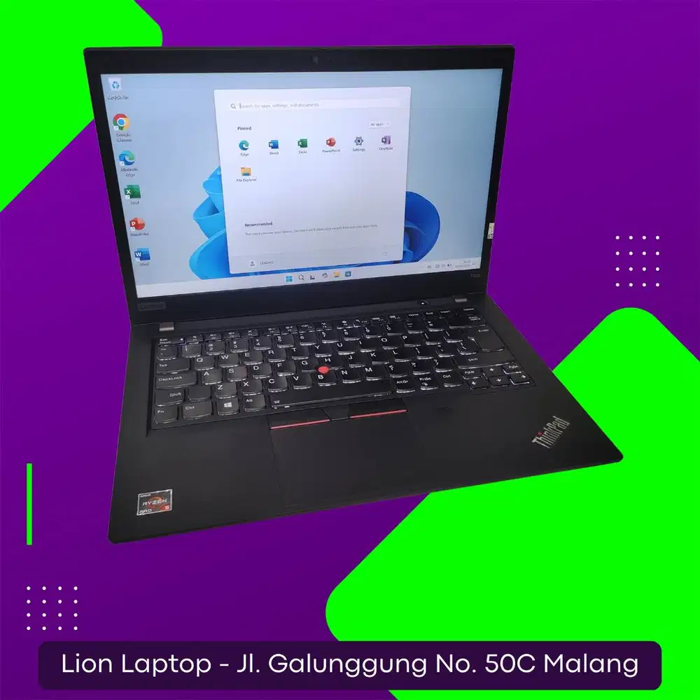 AMD Ryzen 5 PRO 8/256 VGA 2GB Lenovo Thinkpad T495 [11|07]