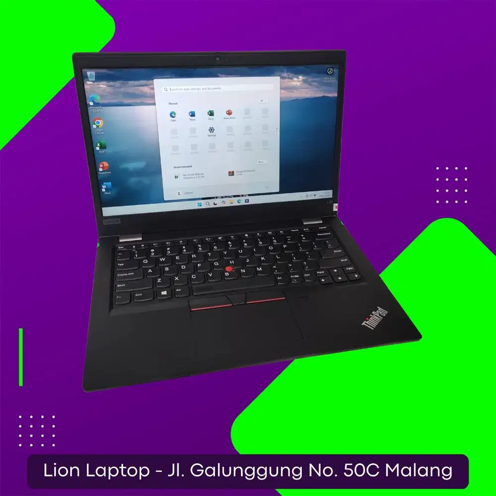 i5 Gen 10 Slim RAM 8GB SSD 256GB Lenovo Thinkpad L13 [11|07]