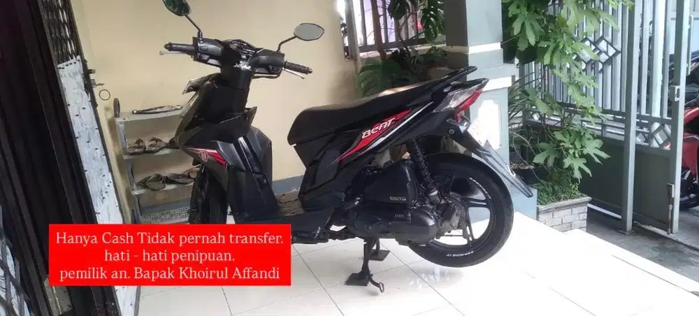 Dijual Honda Beat 2019 Black No Nego Ngawur