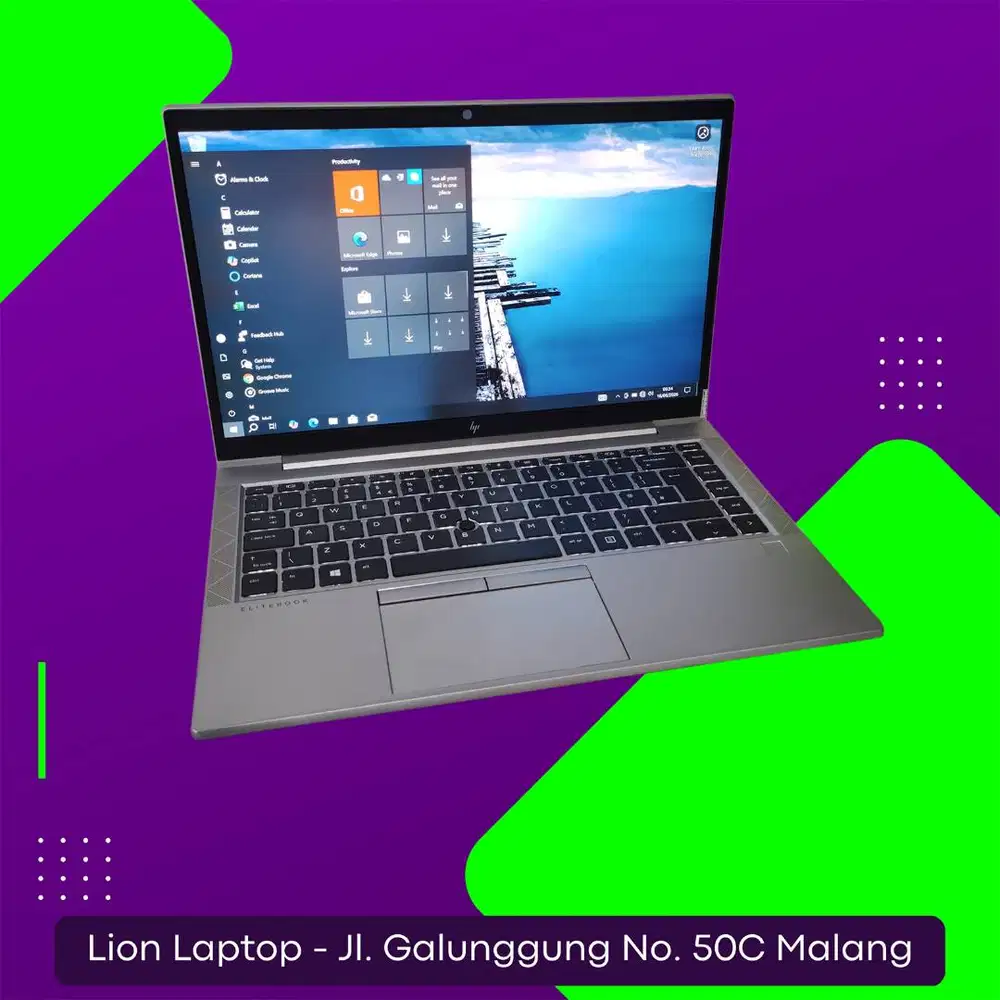 RAM 16GB Alumunium Body Core i5 Gen 10 HP Elitebook 830 G7 [11|07]