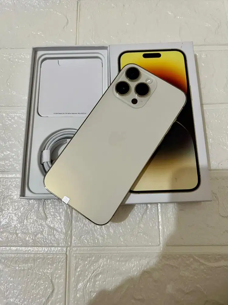 IPHONE 14 PRO MAX 128GB EX INTER BH 100% MULUS