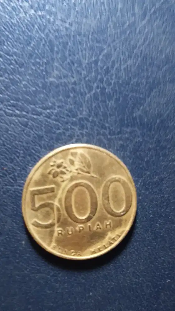 Misprinted Old Coin Melati 500 Tahun 1997