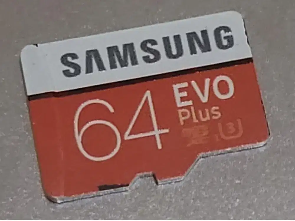 Memory Card Micro Sd Samsung Evo Plus Asli