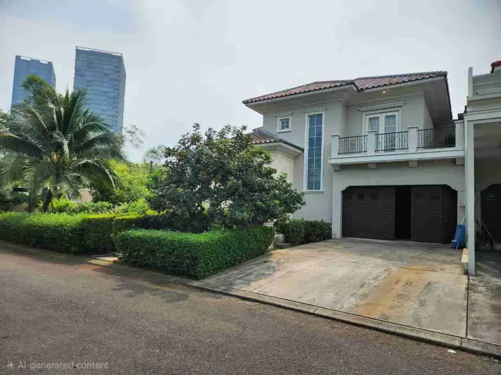 Dijual Rumah Hoek Sutera Tiara Alam Sutera