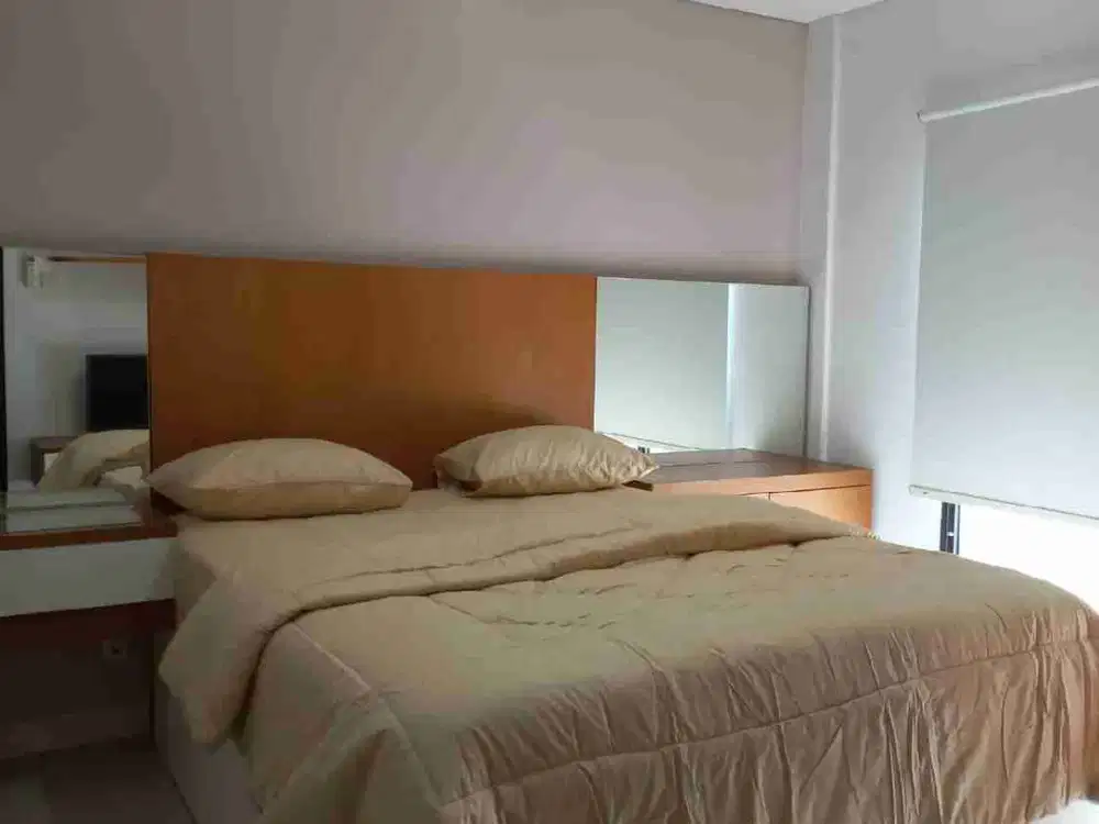1BR cantik full furnished strategis di segitiga emas