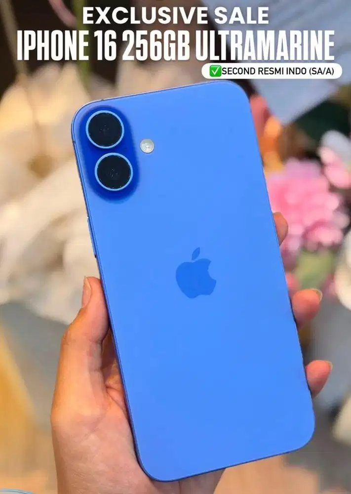 IPhone 16 Second Bergaransi, Bisa pakai cicilan.