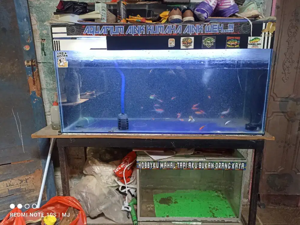 JUAL AQUARIUM BEKAS 120cm