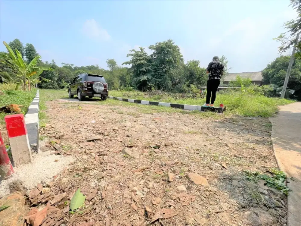 Tanah Strategis, 7 Menit ke Tol Burangkeng, Siap Balik Nama