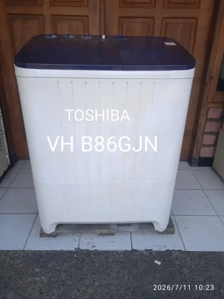 Mesin cuci merk Toshiba 8.6 kg
