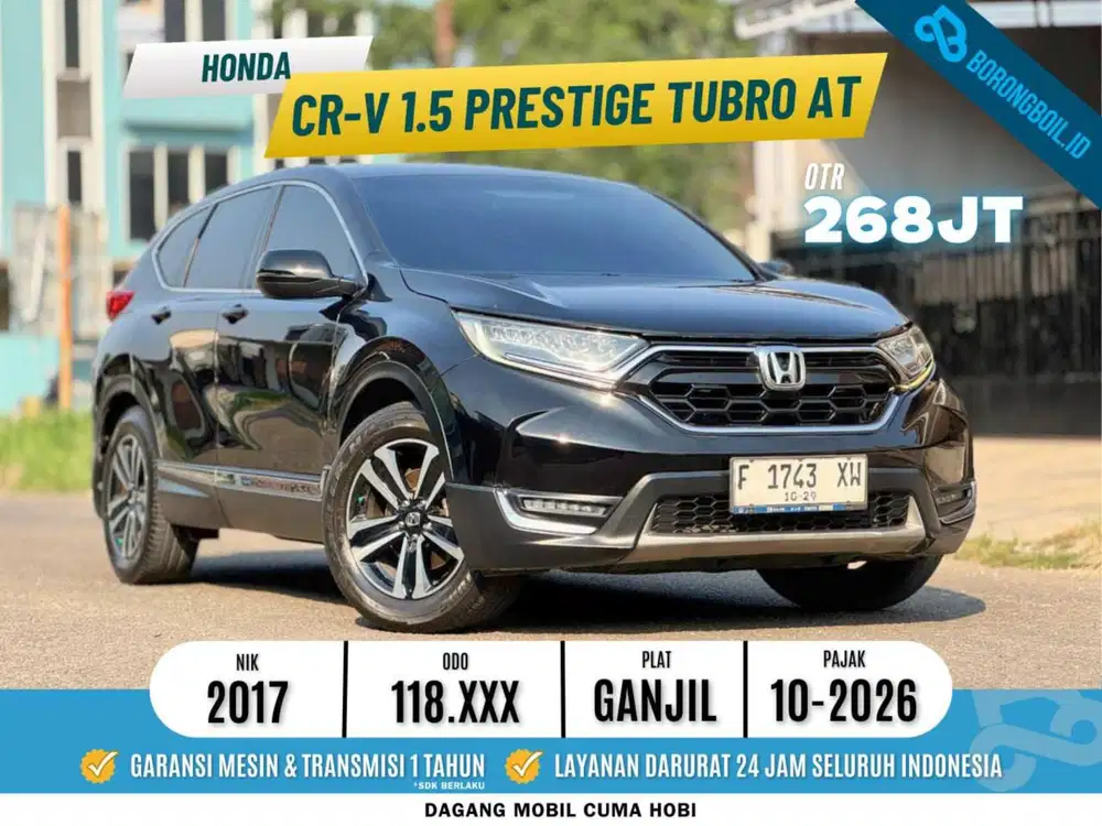 Crv 1.5 Prestige Tubro 2017