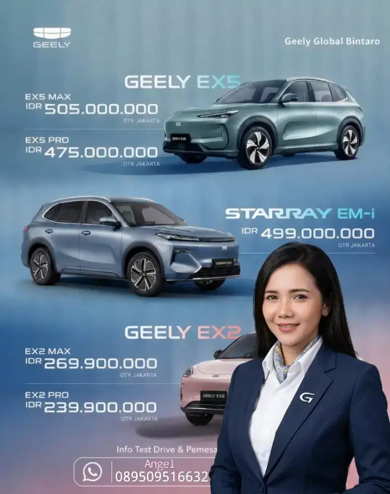 Promo menarik Geely x2