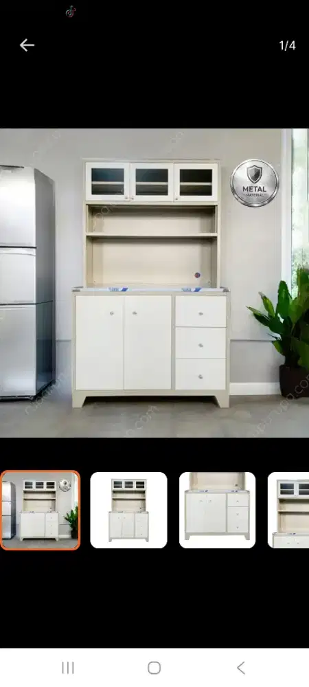 Kabinet dapur metal