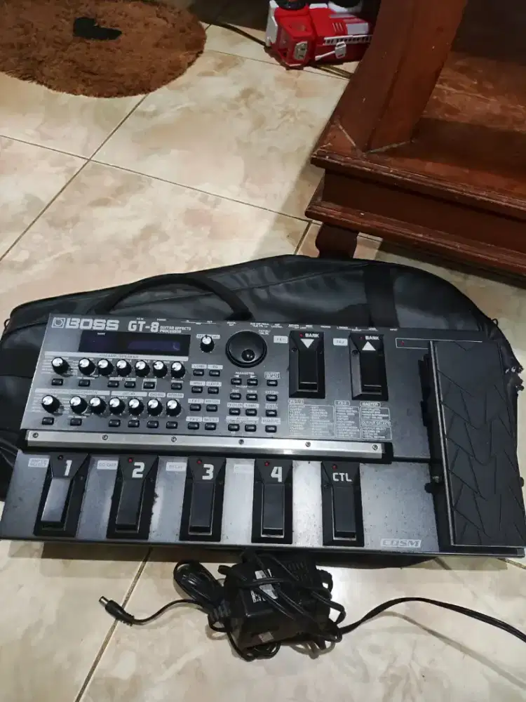 efek boss gt 8 mulus segel fx boss efect boss