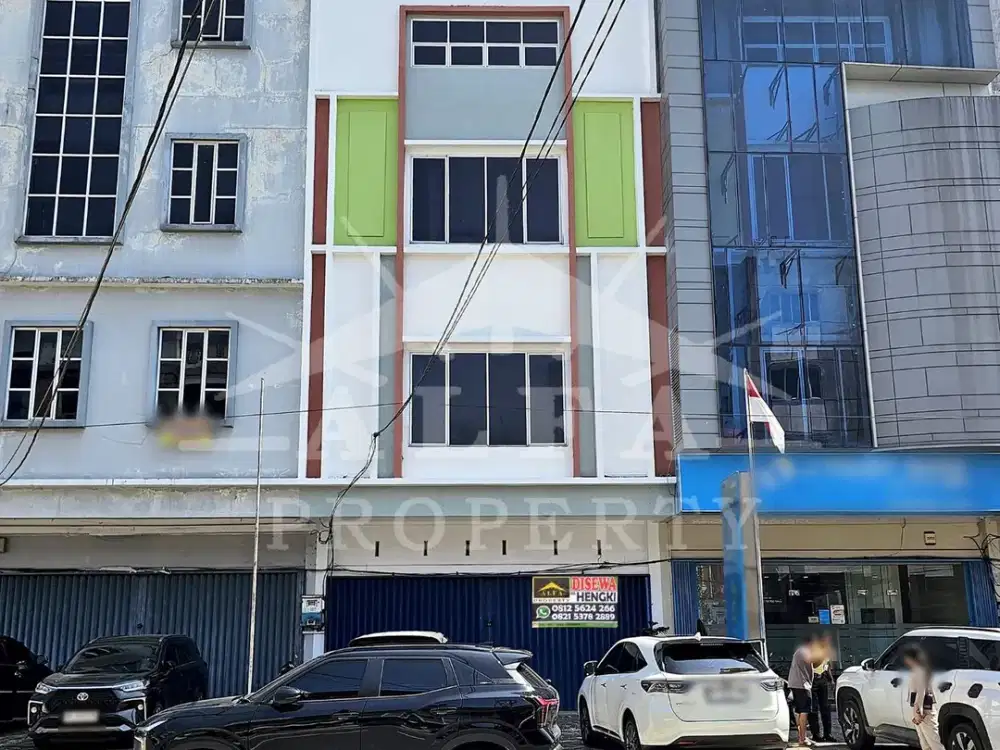Sewa Ruko Pusat Kota Byk Ruangan Cck Kantor Cafe Bank Finance