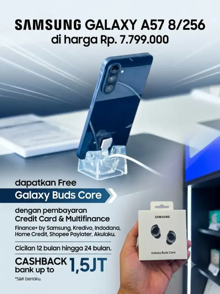 SAMSUNG A57 12/256 BISA CICILAN MURAH BANGET