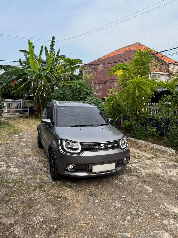 Suzuki Ignis GX 1.2 Manual Abu-Abu Low Kilometer mulus