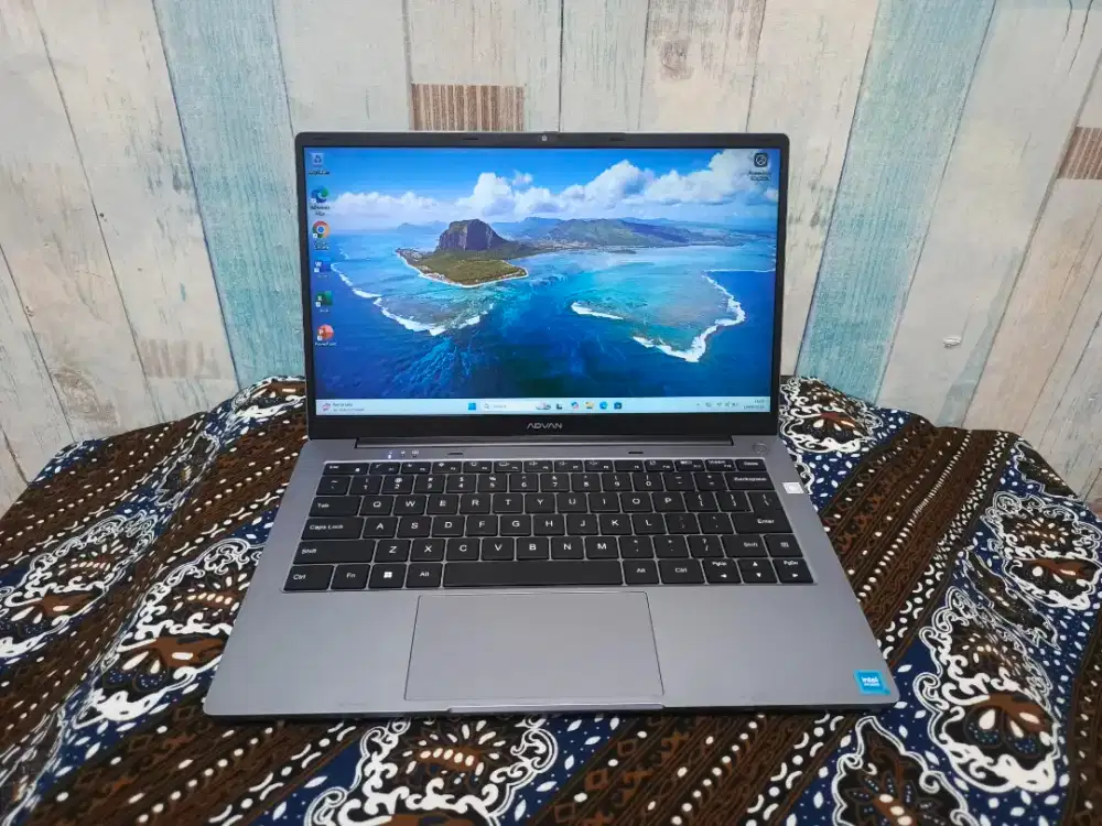 LAPTOP SLIM ADVAN TBOOK 1405 Tahun 2023 Intel N100 Ram 8 Gb Ssd 128 Gb