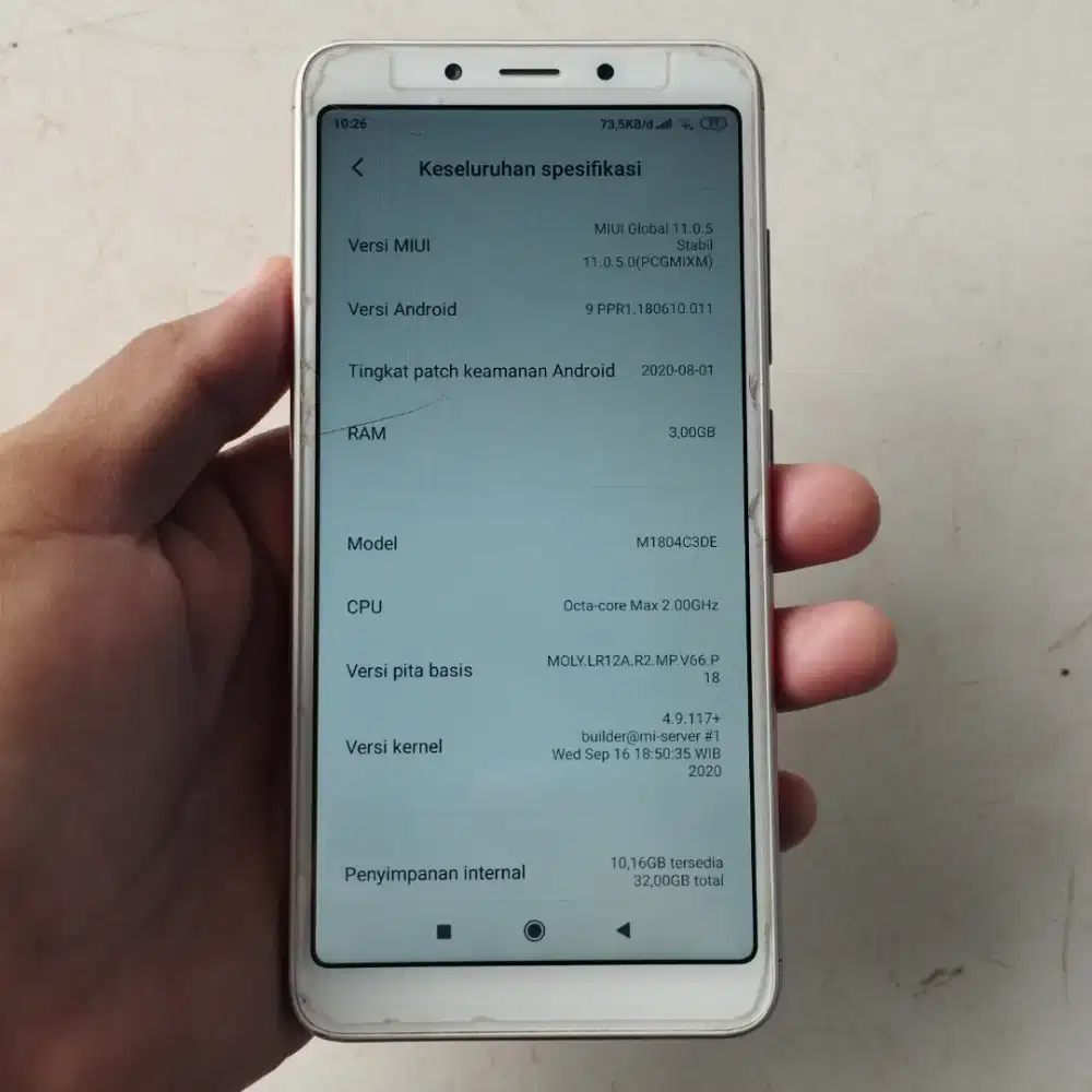 Xiaomi Redmi 6 Cereus Ram 3/32GB