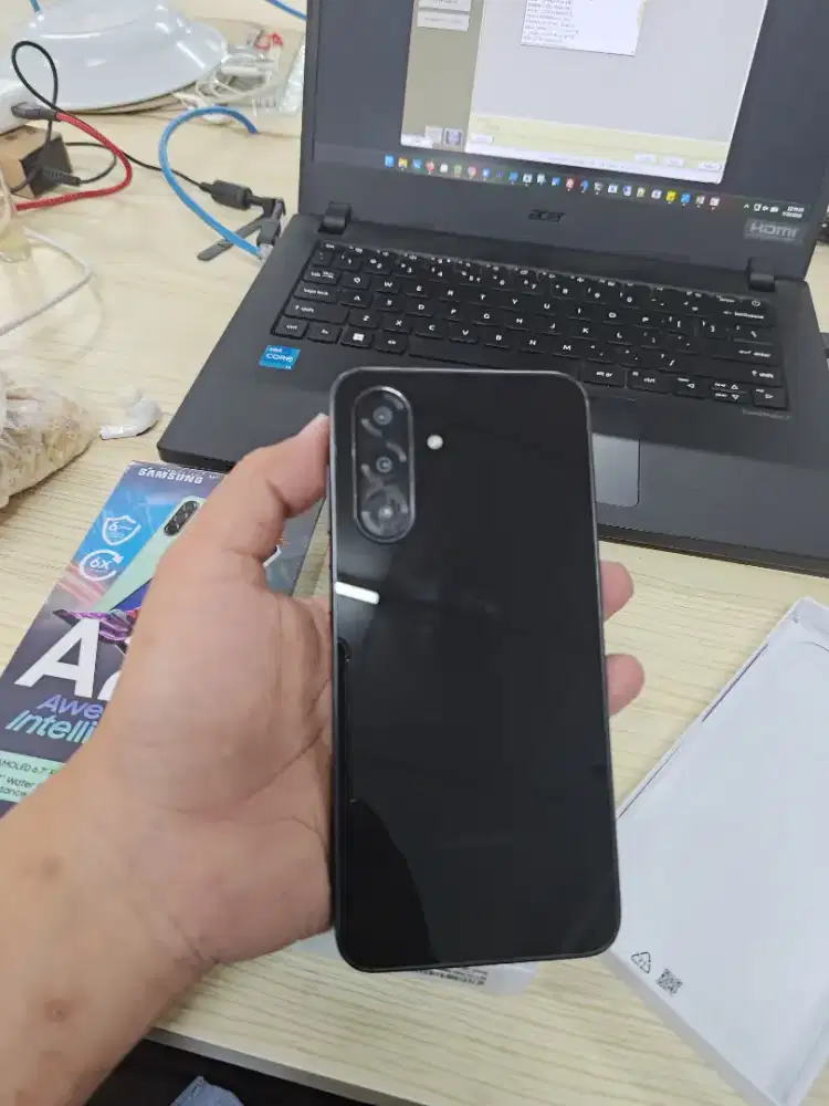 Samsung Galaxy A26 5G ram 8 internal 256 lengkap ori resmi ada dent