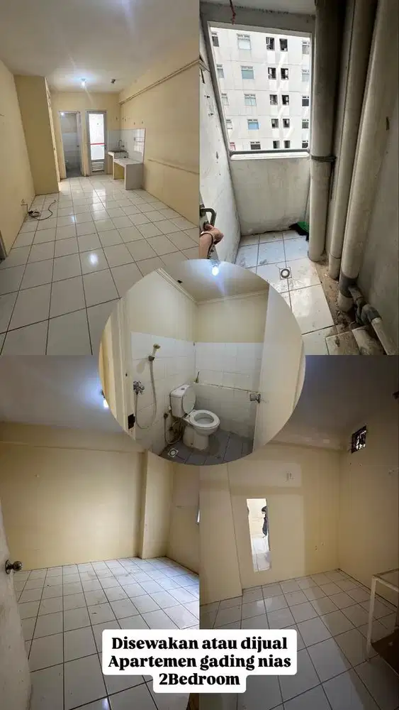 Dijual apartemen gading nias 2BR tower alamanda