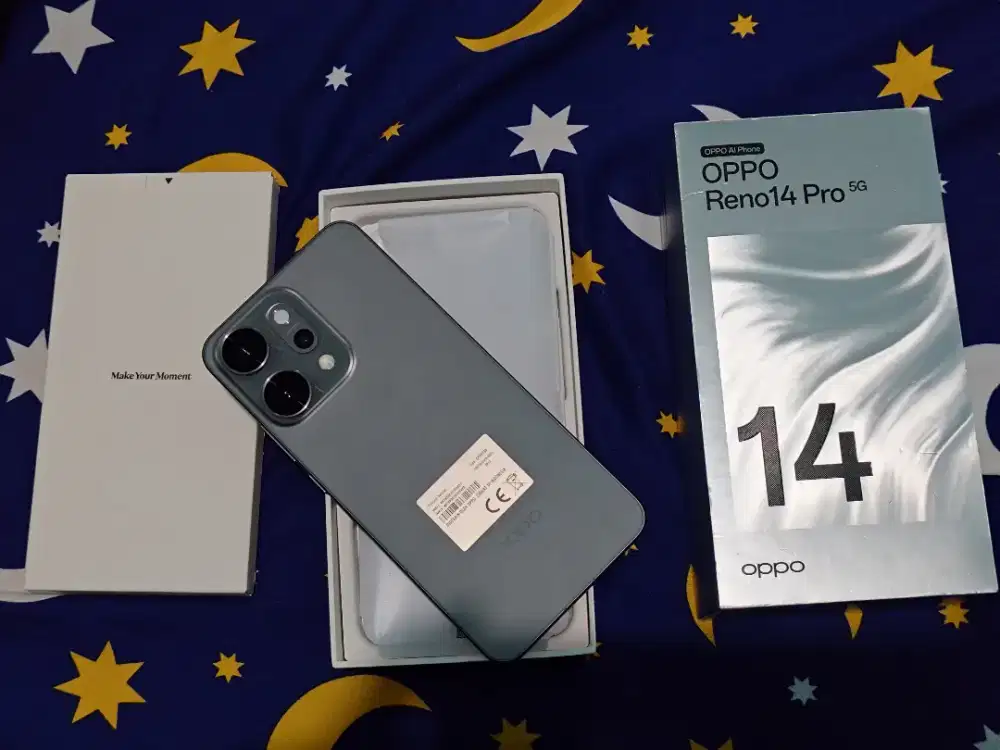 Oppo Reno 14 Pro 5G ram 12 internal 512 lengkap ori resmi Murmer