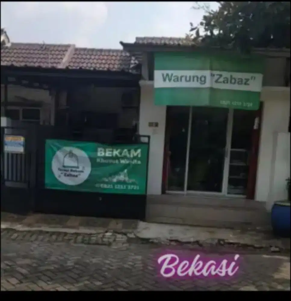Rumah Cluster Dijual-(include kios) bisa KPR