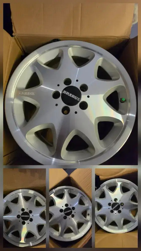 Brabus monti monoblock III ring 17 #w210 #w124 #w123