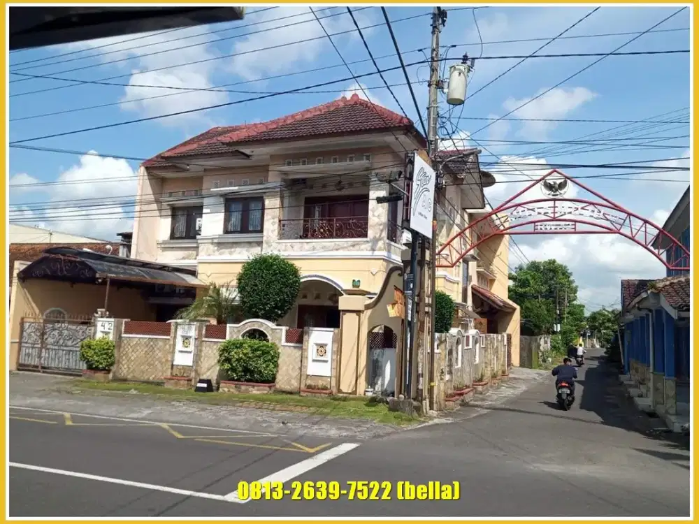 tepi jalan veteran rumah dijual depan gembira loka zoo umbulharjo