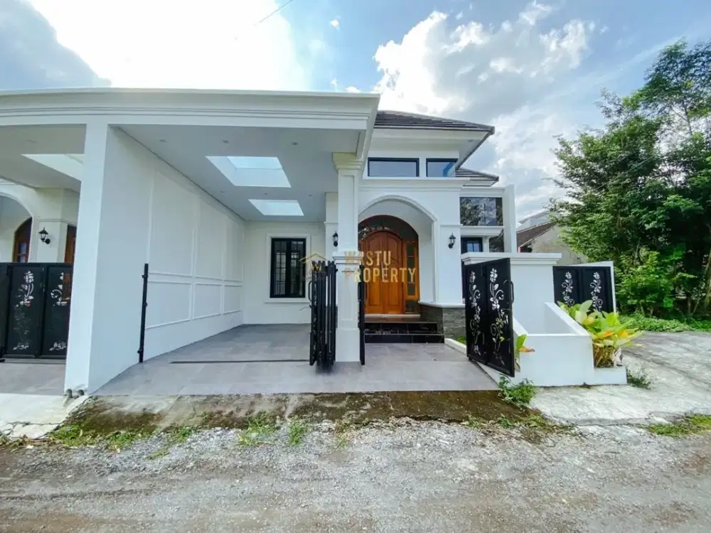 Rumah Fasad Mewah Siap Huni di Ngaglik Sleman Dekat UII