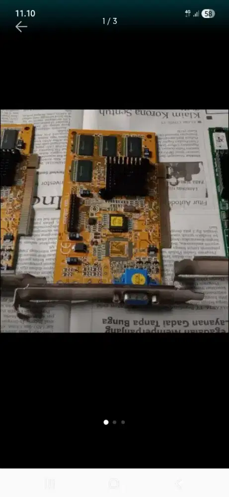 Vga card pci model lama