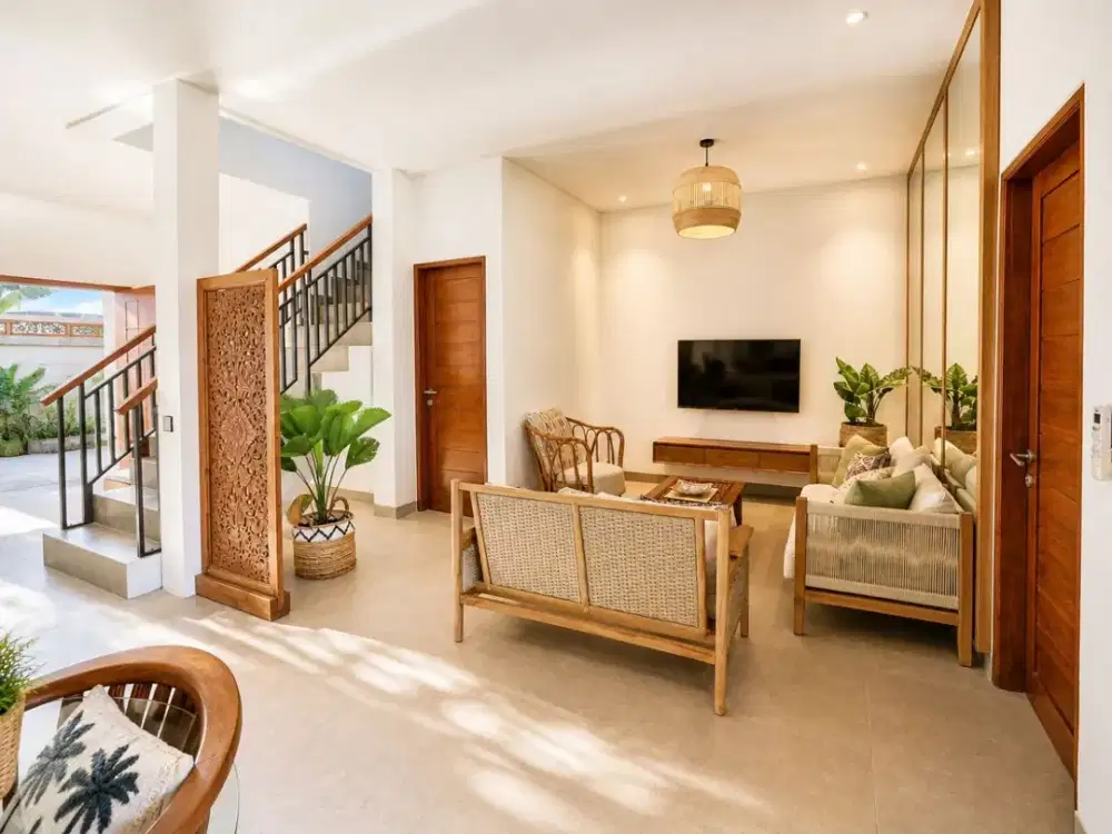 [LUXURY TROPICAL] Villa Modern 3 Lantai Hadap Utara dengan Private Lap Pool & Rooftop