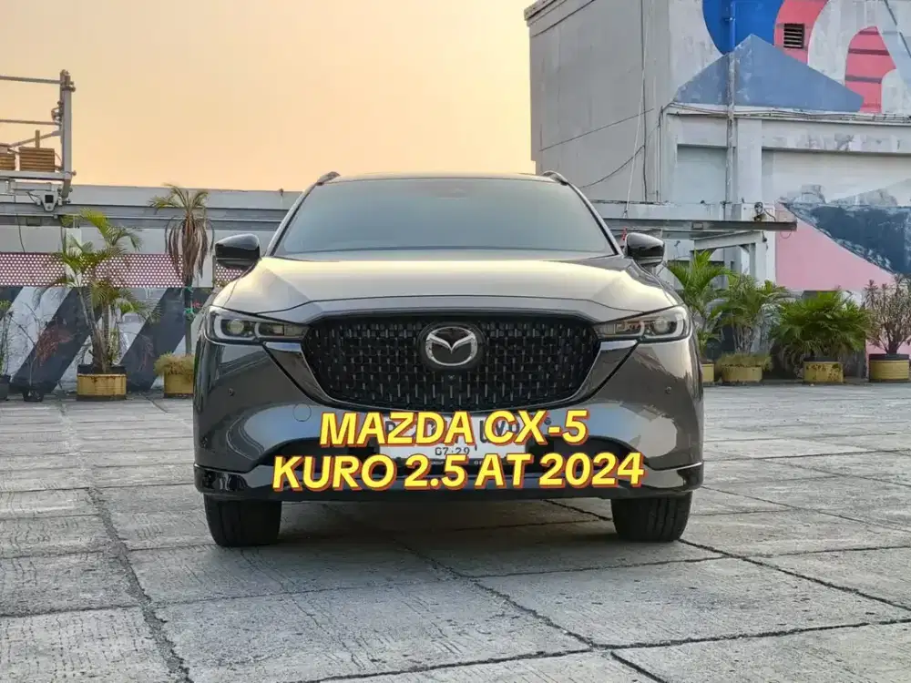 (KM27RB) MAZDA CX5 KURO 2.5 SKYACTIVE  AT 2024/PAJAK 7-2027