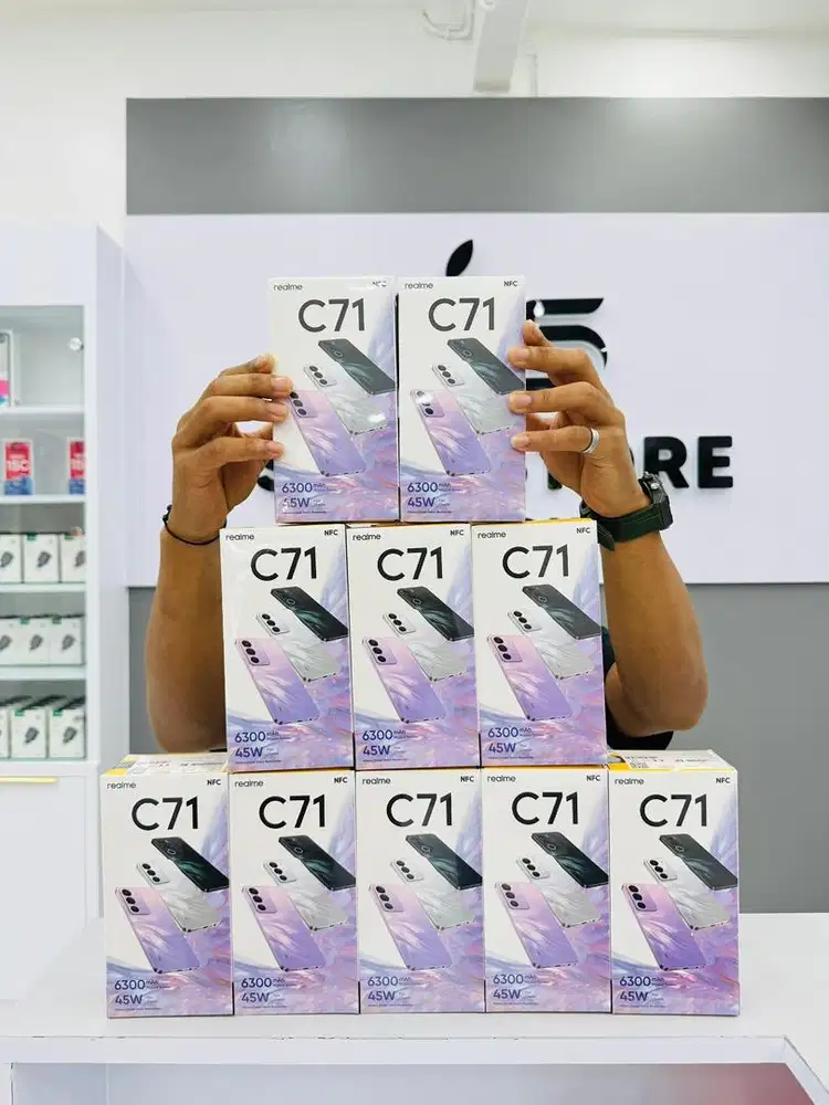 Realme c71 128gb new