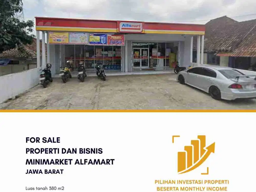 Dijual Bangunan dan Usaha Alfamart