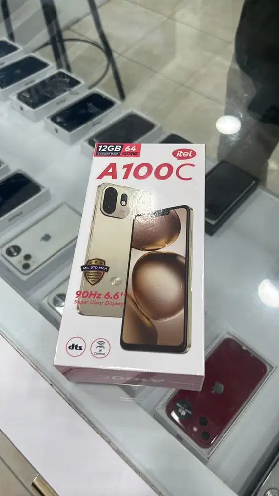 Itel a100c ram 12/64gb new
