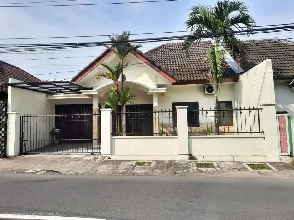 JL DAMAI LT133 Rumah 3KT 3KM Jl Kaliurang Km 8 Dekat UGM, UII, Lempongsari, Banteng, Kolombo, Palagan, Tiyasan Concat Cocok Kantor, Usaha, Homestay